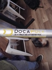 Doca Telescoping Extension Pole – 6-24 Feet Extendable Pole (30+ Feet Reac