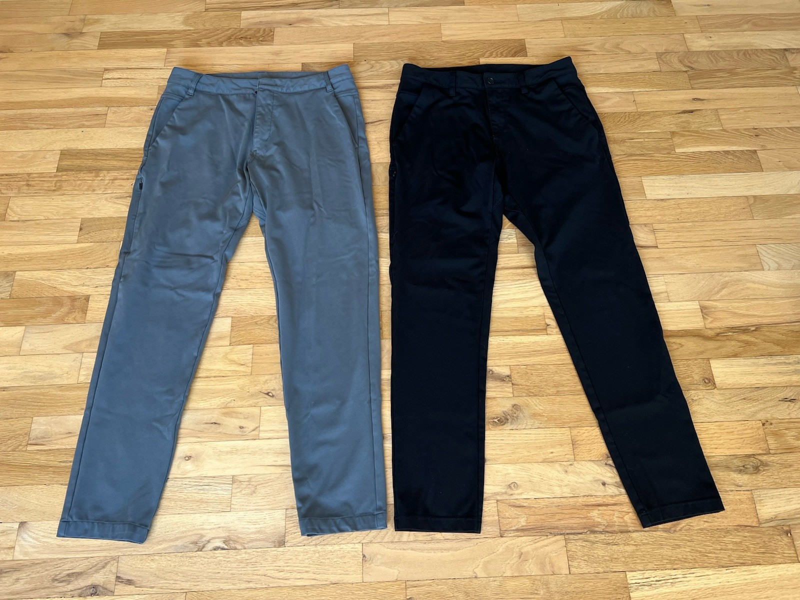 LOT of 2 Men's BYLT Everyday Pant 2.0 Stretch Taper Chino Performance Pants Sz M