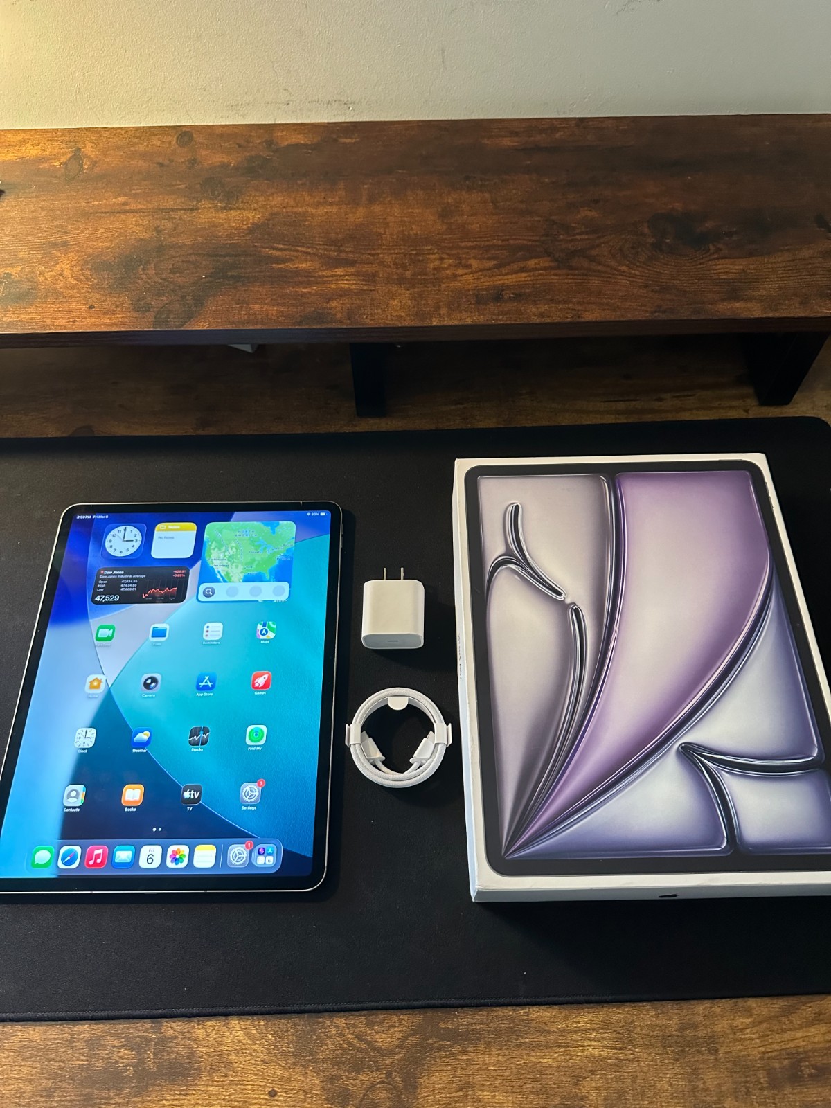 iPad Air 13" M3 (Wifi + Cellular) Bundle With 100% Battery Capacity