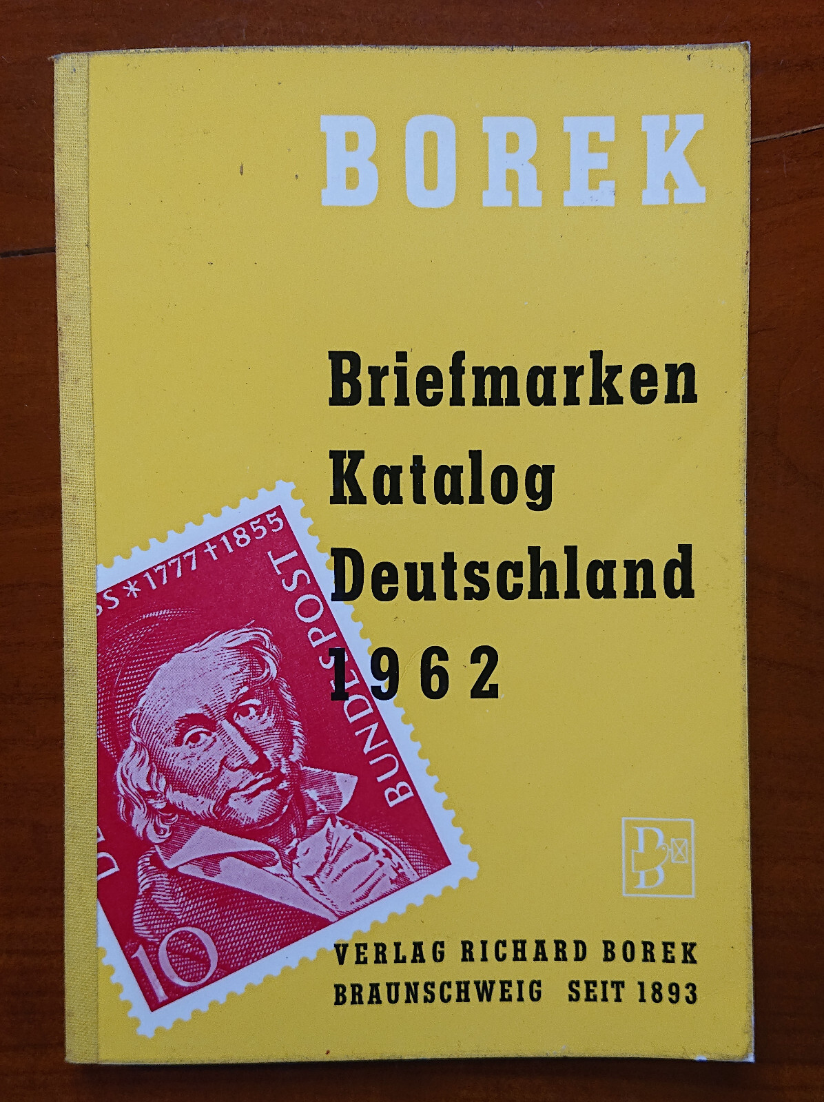 Richard Borek Stamp Catalog Germany 1962 195 Pages Philately Stamps
