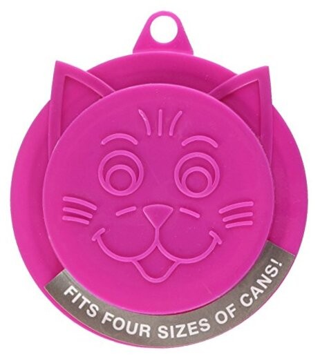  Kitty Kaps Pet Food Can Topper (Colors May Vary) 
