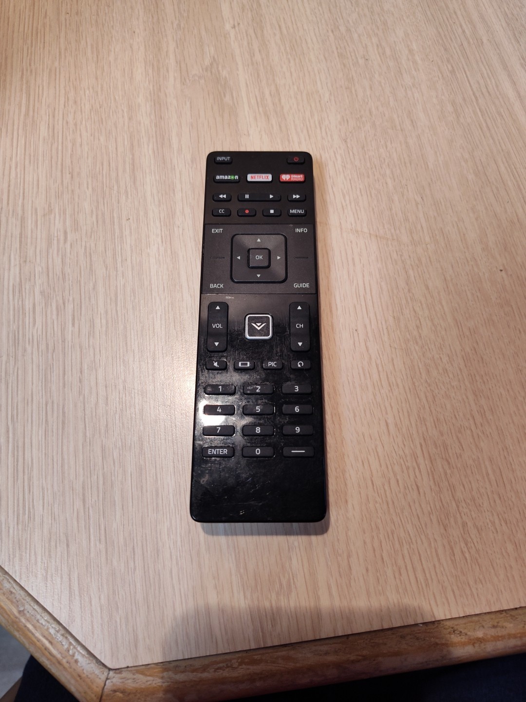 XRT122 Remote for Vizio TV E55-C2 E60-C3 E65x-C2 E65-C3 E700i-B3 E70-C3 D24D1