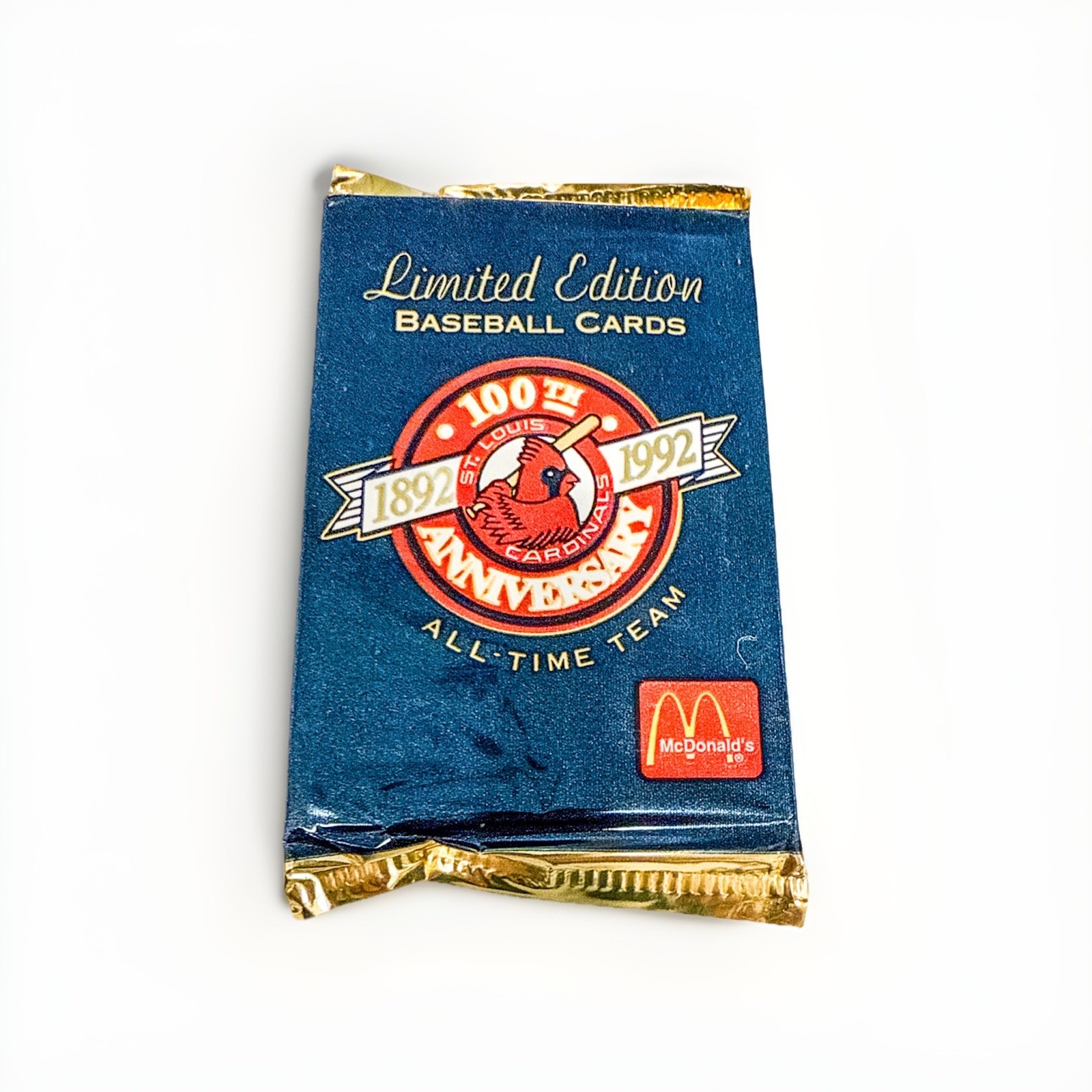 Dealer Lot 1992 Cardinals McDonald’s 100th Anniversary Sealed Packs MLB
