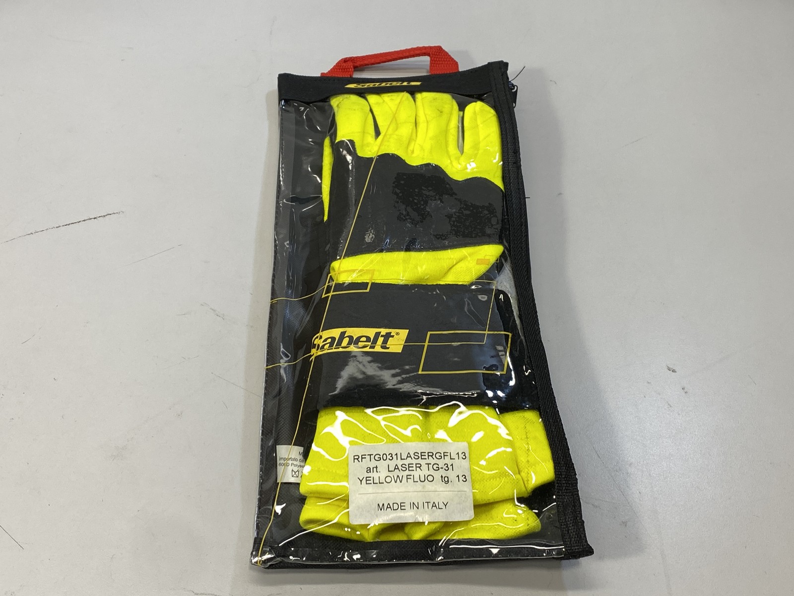 Sabelt - Laser TG-31 Mechanic Gloves - Yellow Fluo - Size 13