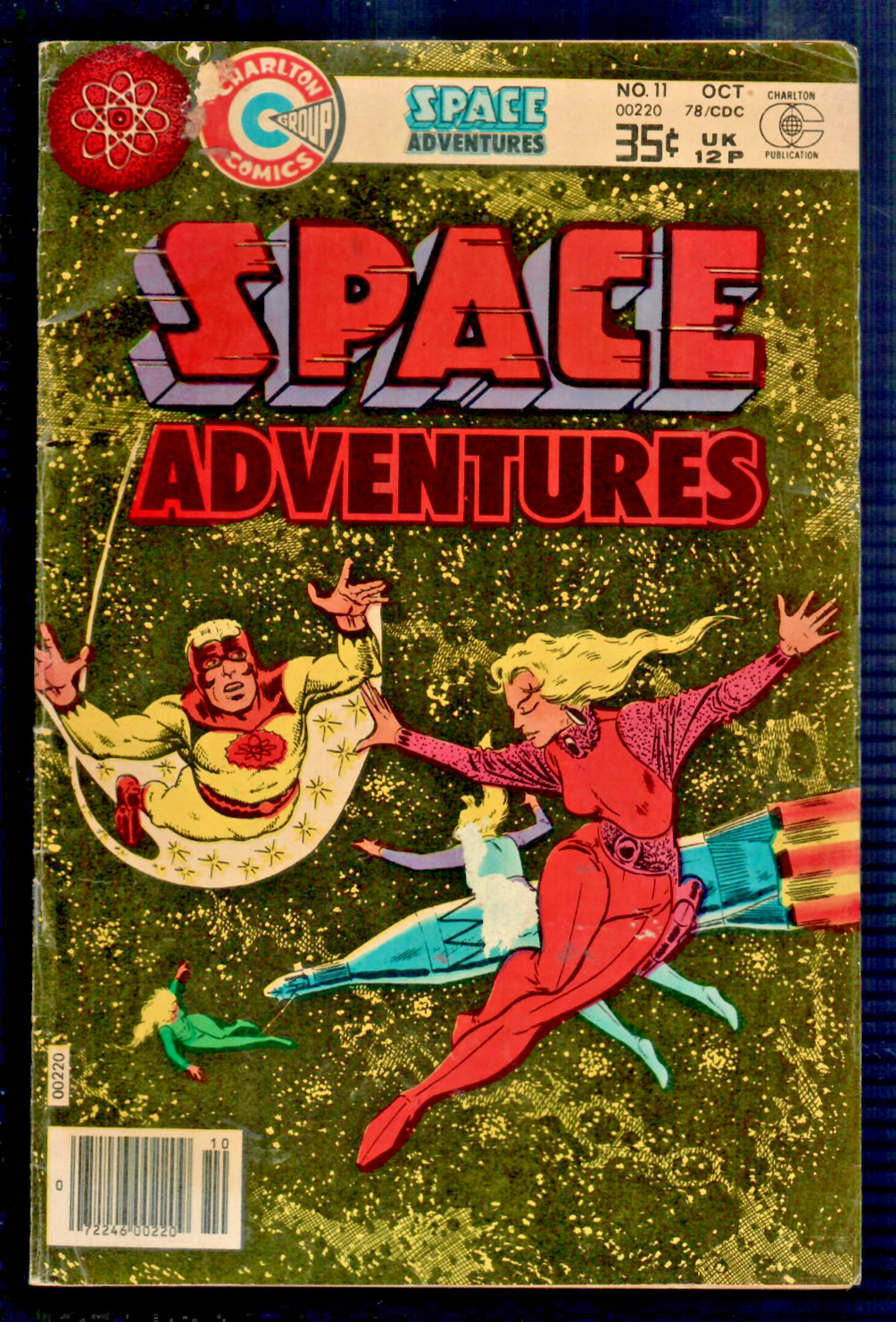 Space Adventures # 11 (4.0) 10/1978 Charlton 35c Bronze-Age Sci-Fi Comic 🚀