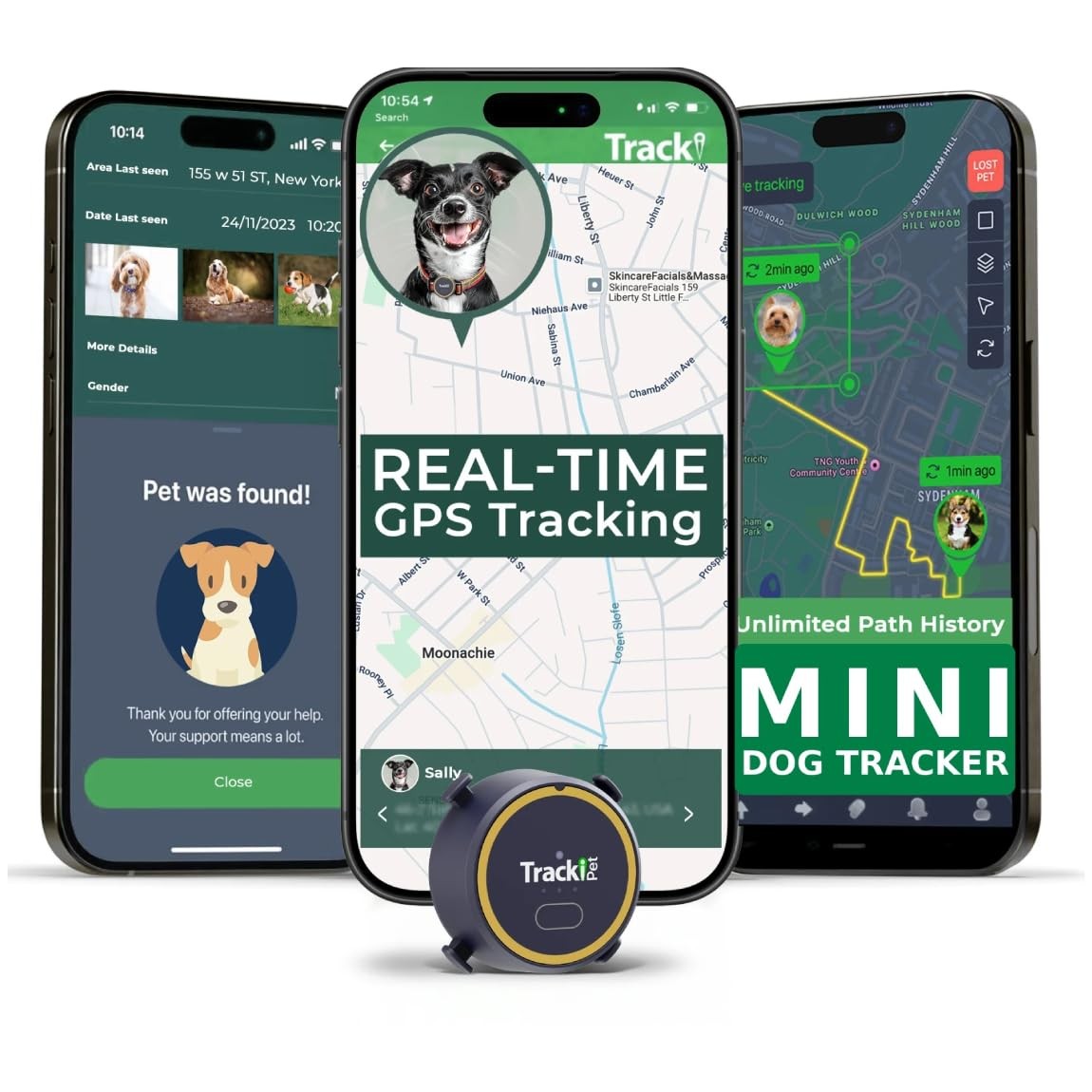 Dog GPS Tracker – Real-Time Dog Tracker & Pet Tracker – GPS Tracker for Dogs ...