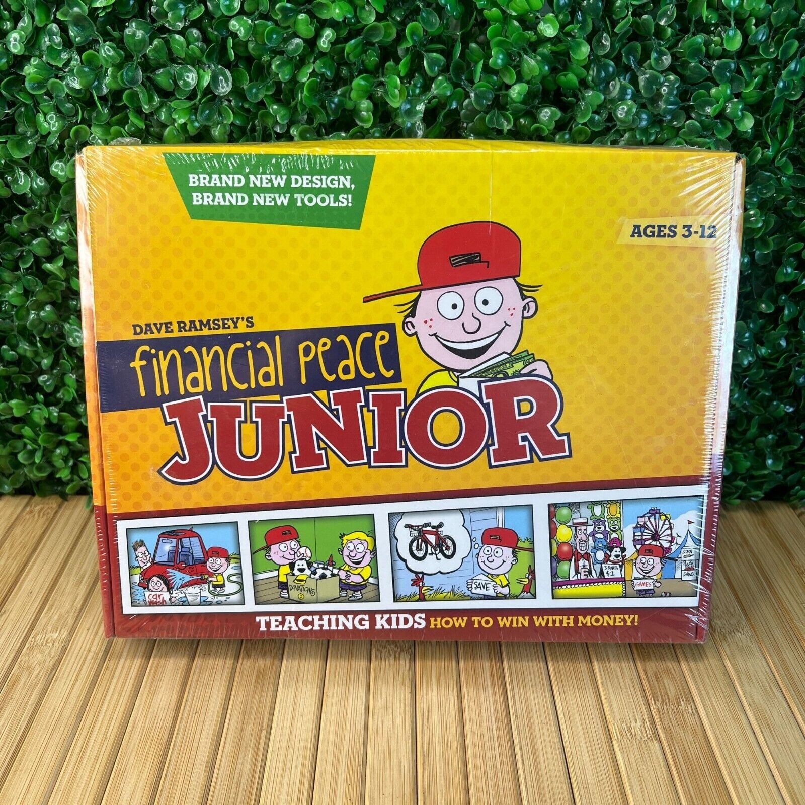 NIB Dave Ramsey Financial Peace JR 3-12 Game Youth Teaching Kids Money Education