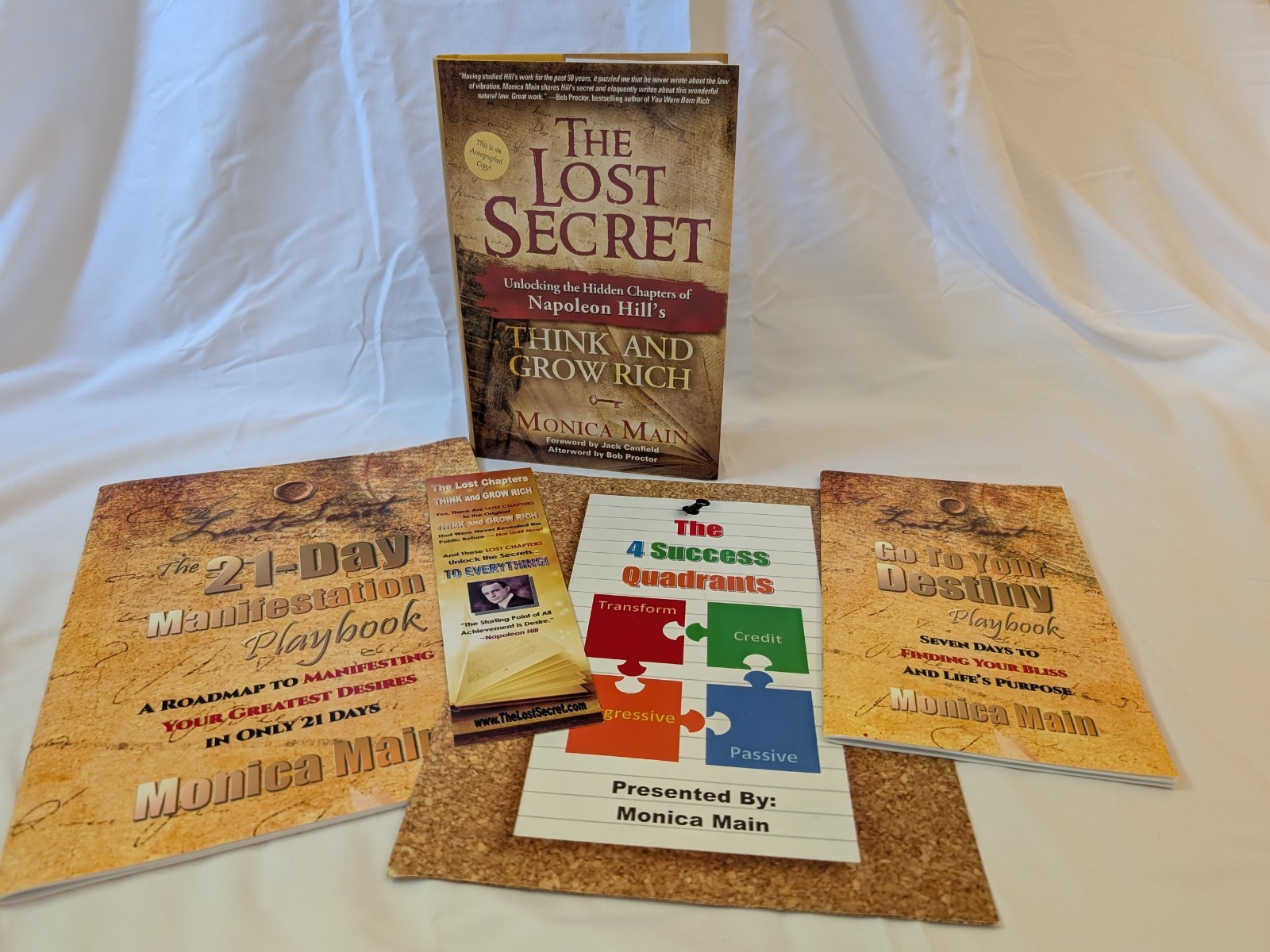 Monica Main THE LOST SECRET Success Visualization Wealth Think & Grow Rich Hill