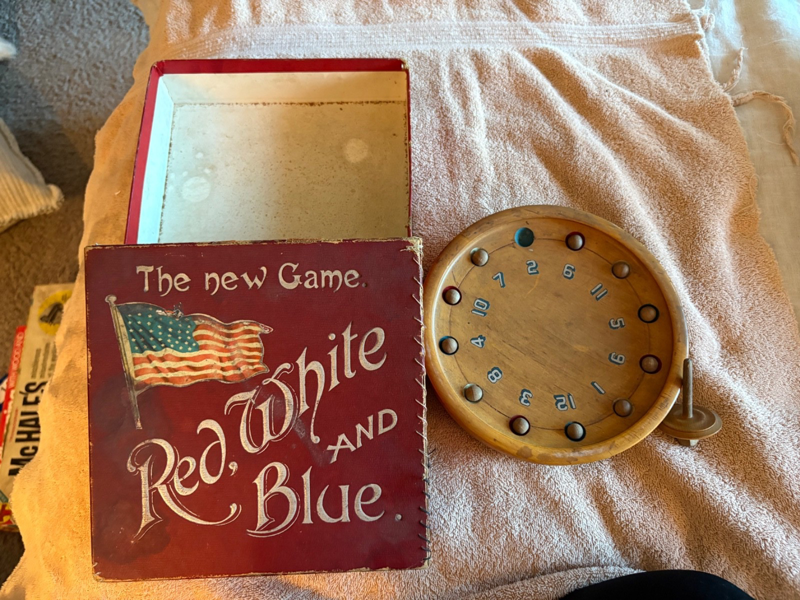 Vintage J.W.S&S. Bavaria Wooden Clown Bowling Game 