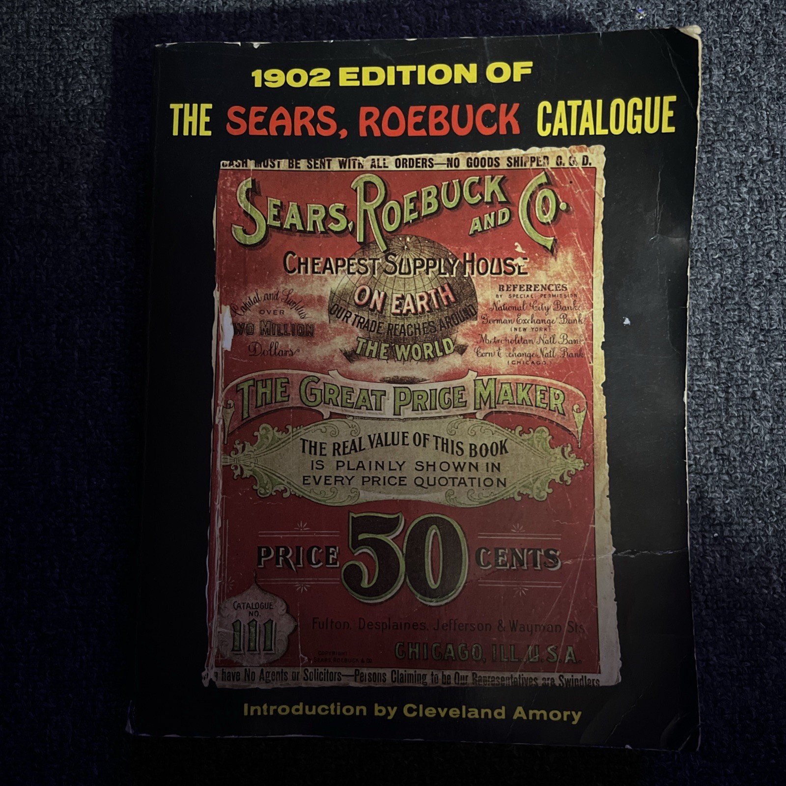 1902 Edition The Sears Roebuck And Co Catalog 1969 REPRINT of Original