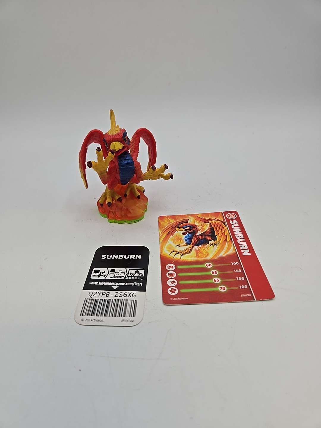 Skylanders Spyro's Adventure Sunburn With Cards