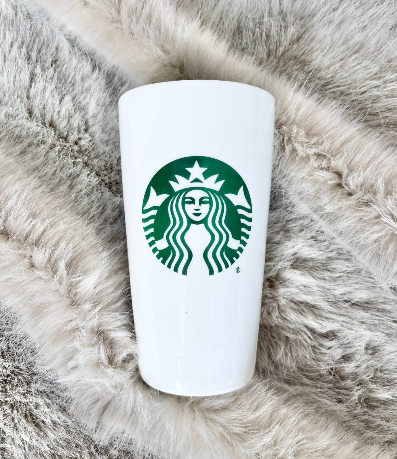Starbucks Logo New Ceramic Tumbler Travel Mug 12 oz Coffee Cup