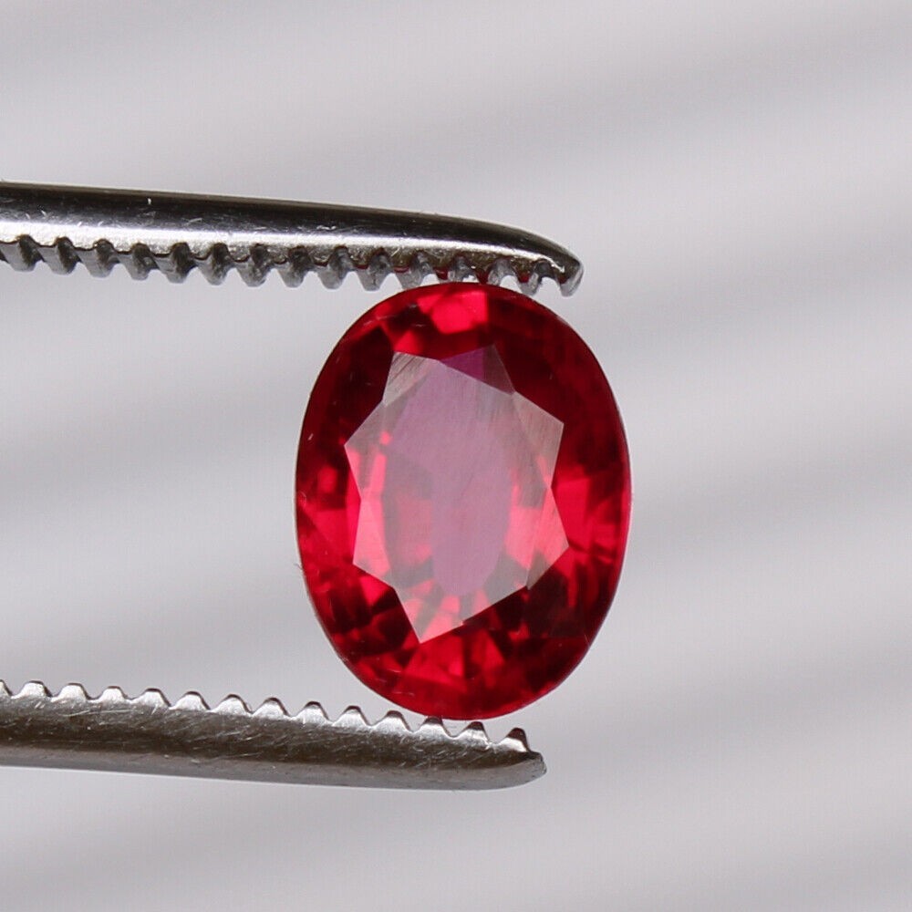 Red Ruby 6.20 Ct. Oval Cut Mozambique Precious 100% RARE Loose Gemstone