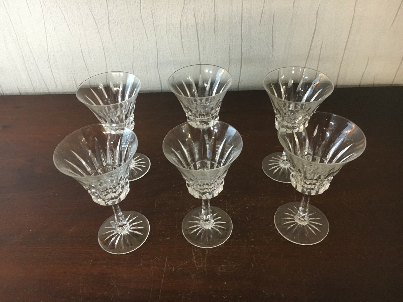 7 Red Wine Glasses Crystal From Villeroy And Boch H: 14.5 Cm (Price Per Unit)