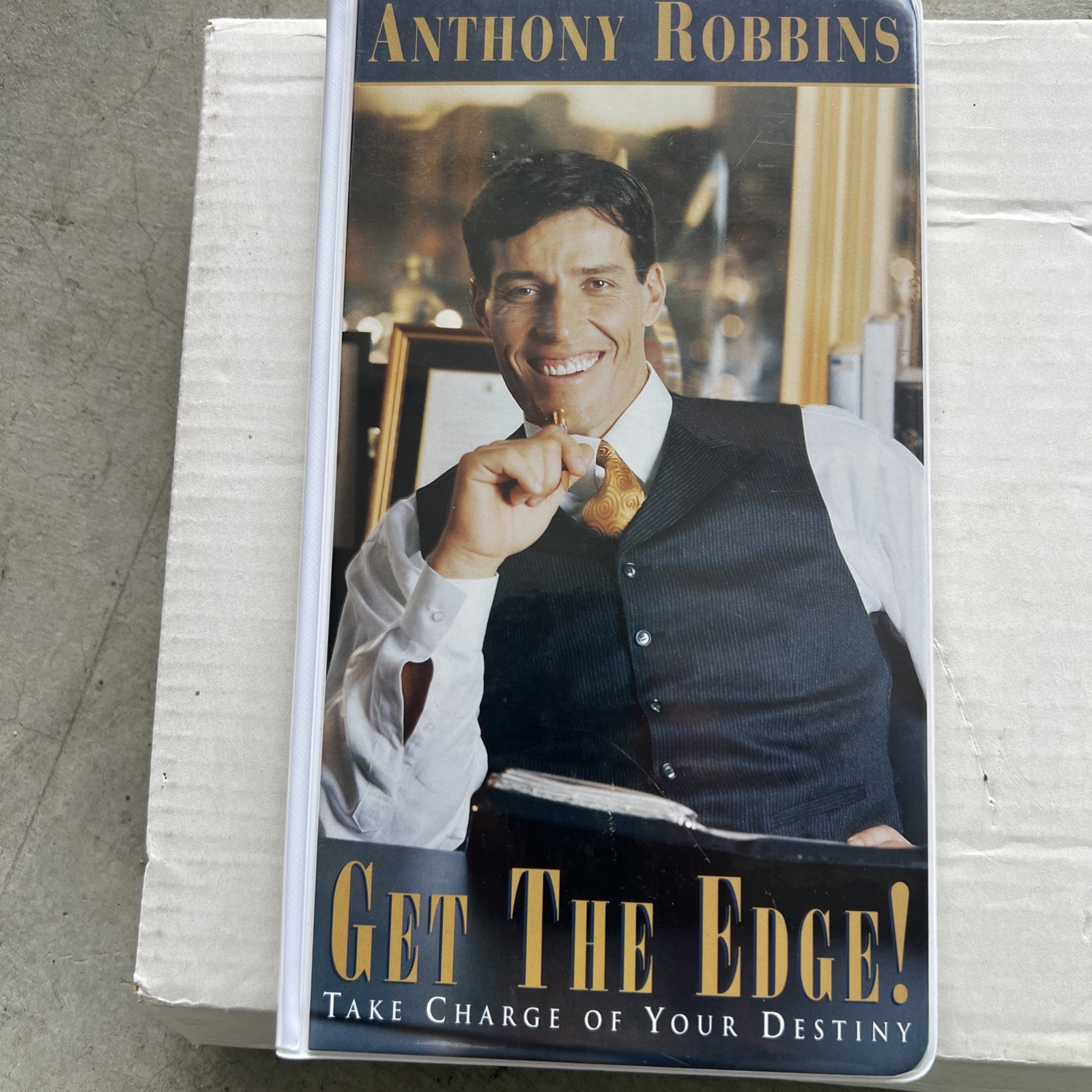 Anthony (Tony) Robbins Get The Edge 10-disc Audio CD Set 2000 Guthy-Renker AR Co