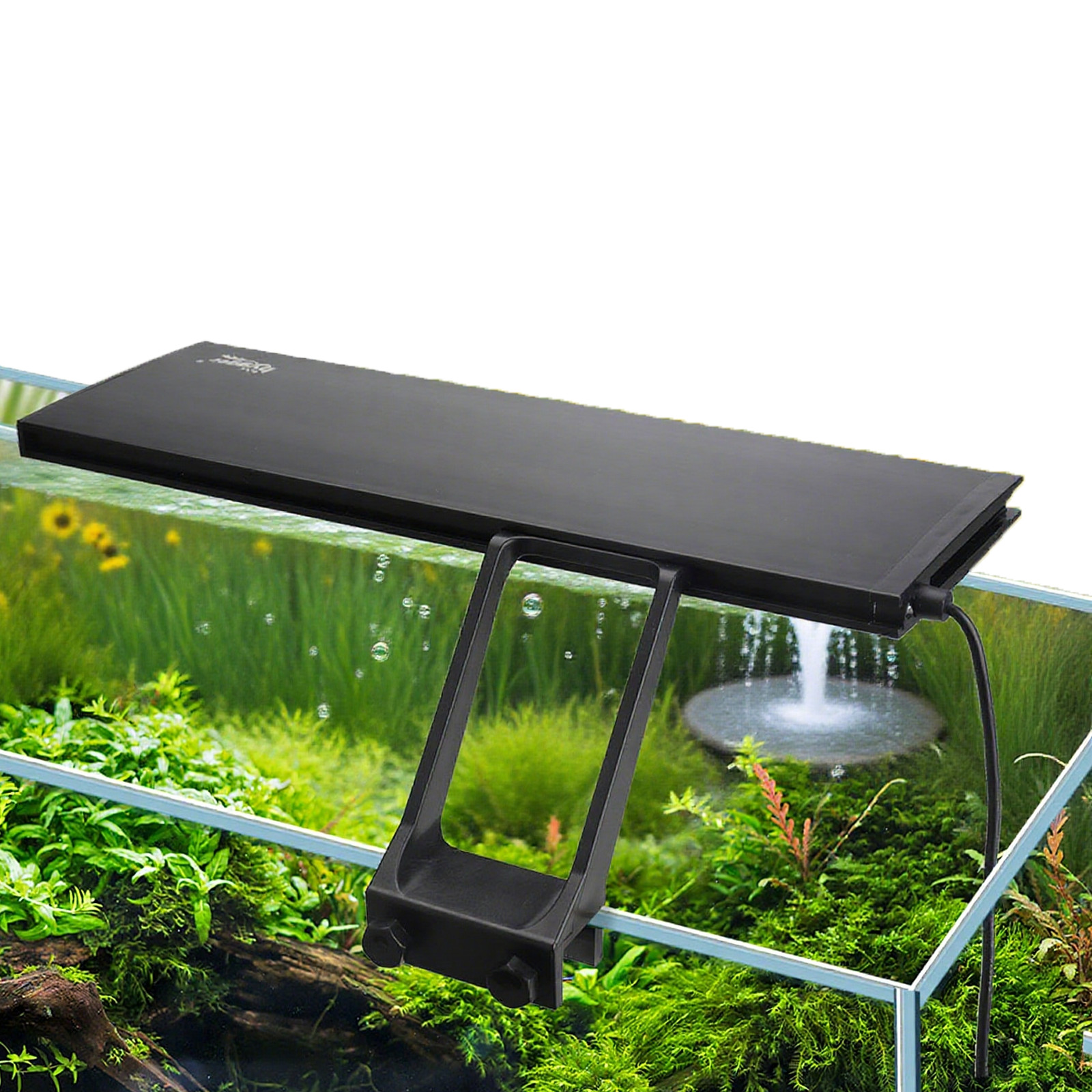 hygger 24/7 LED Clip-on Aquarium Light for Freshwater Tank Sunrise Sunset 12-20"