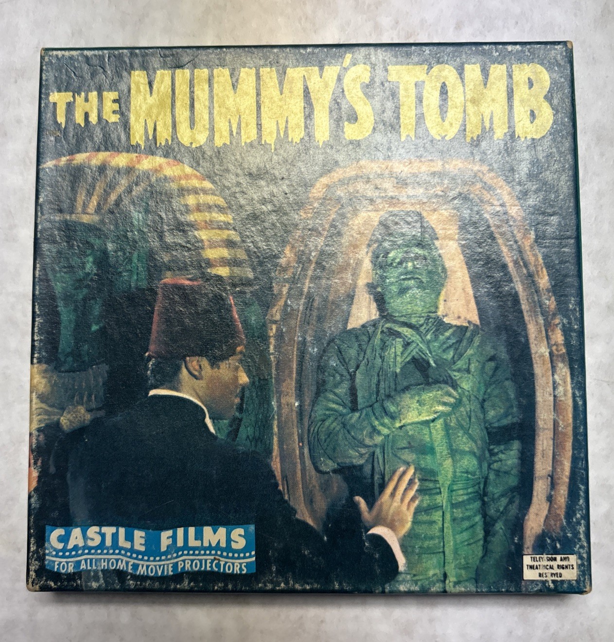 The Mummy's Tomb 8mm Castle Films #1028 complete ed