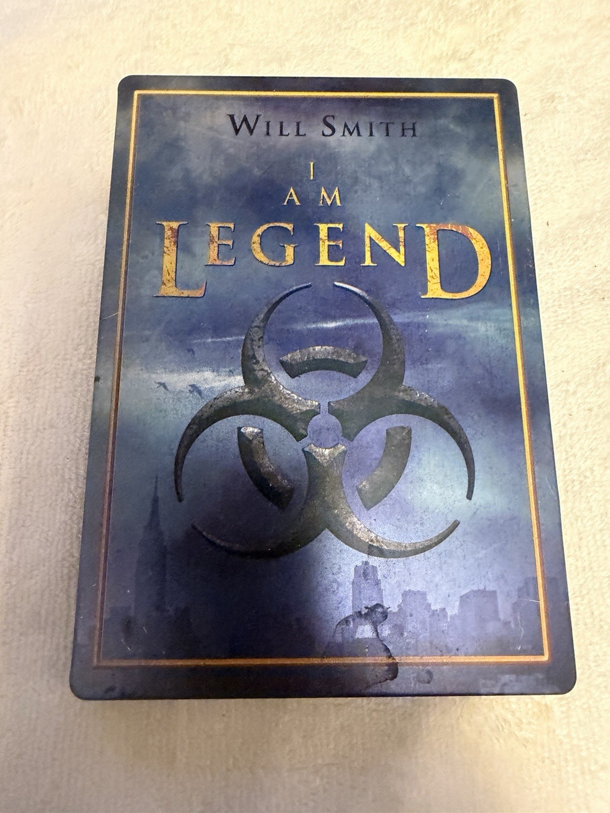 I Am Legend Will Smith DVD steelbook Action Sci-Fi Apocalyptic 2007