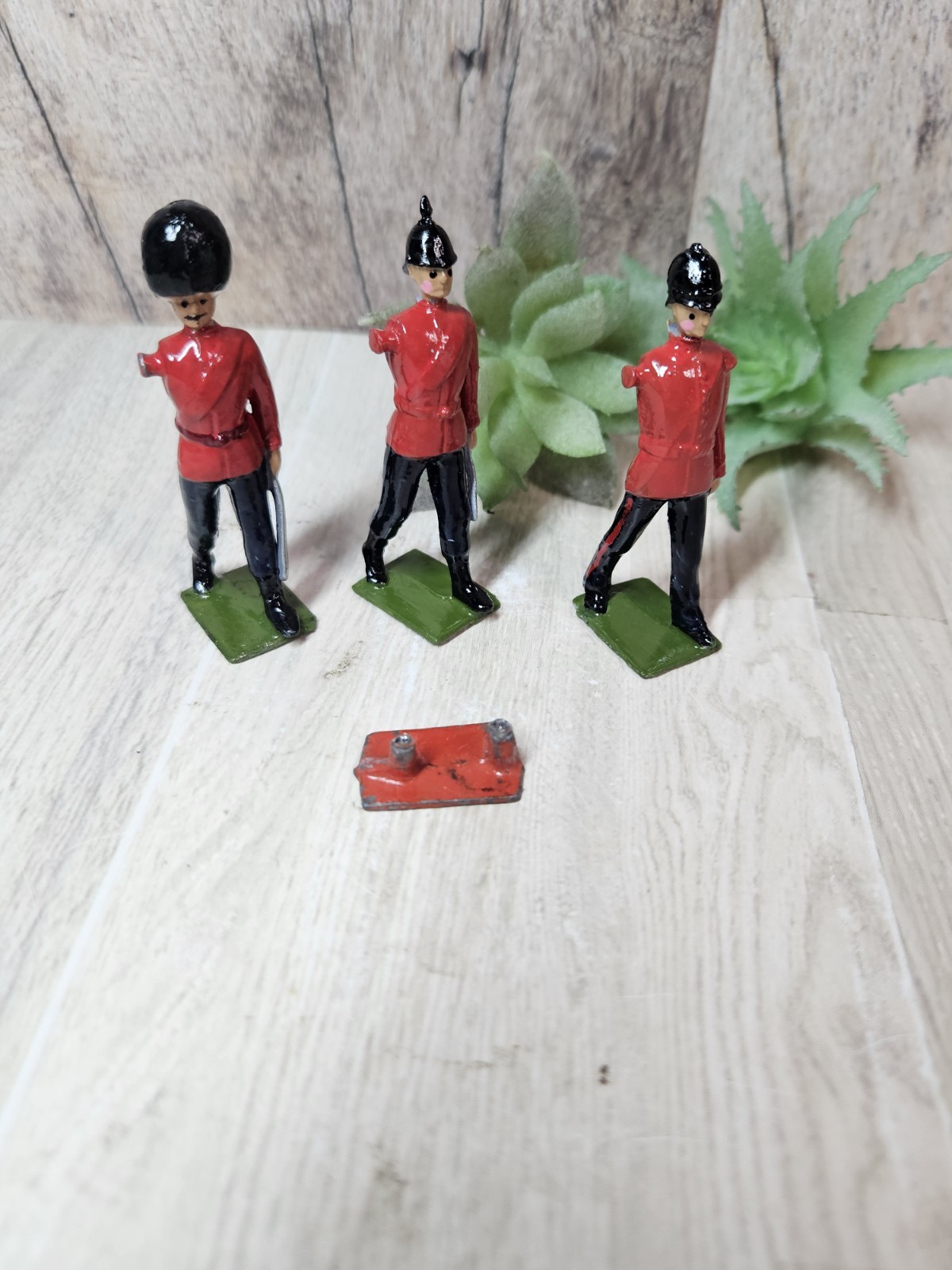 Vintage Britains Toy Soldiers Guards Parts Repair Lot 54mm Lead Figures