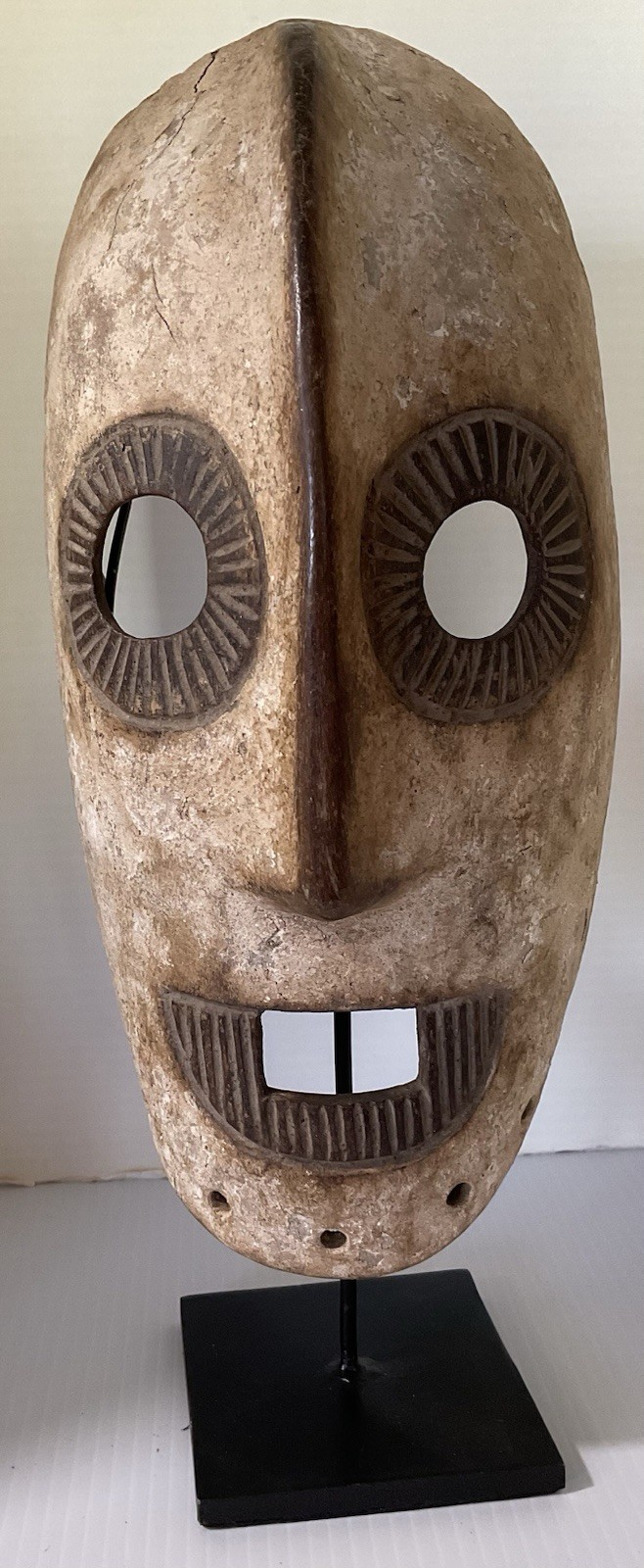 Old Original Ngbala East Congo Tribal Mask