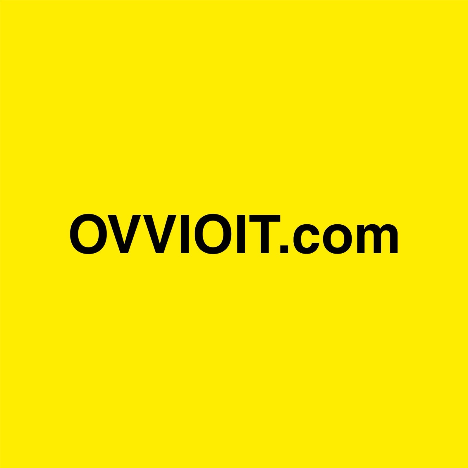 Premium Domain Name “OVVIOIT.com” For Sale