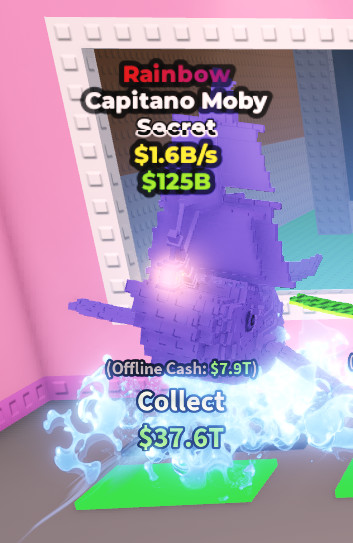 Capitano Moby Rainbow 1.6B/s Steal A Brainrot | SAB | 🔥FAST DELIVERY🔥
