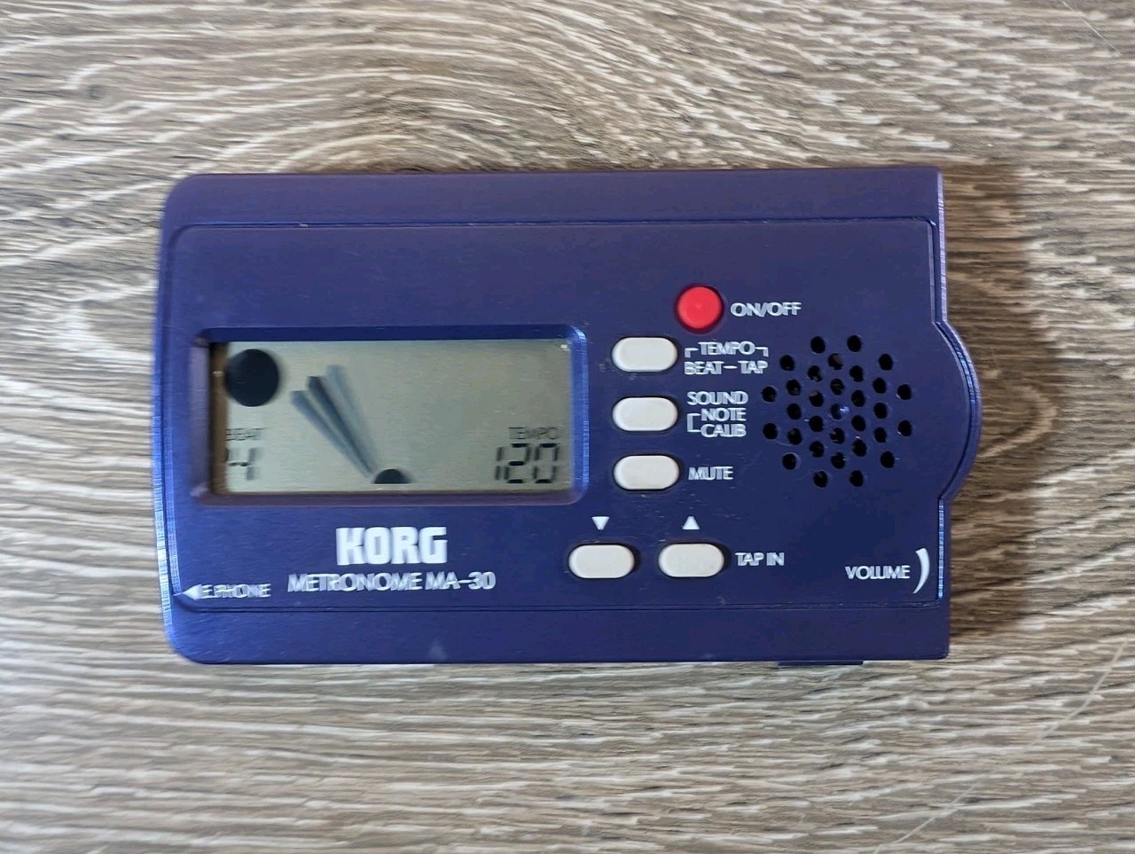 KORG Metronome MA-30 in great working condition! Tempo Beat Tap music tuner