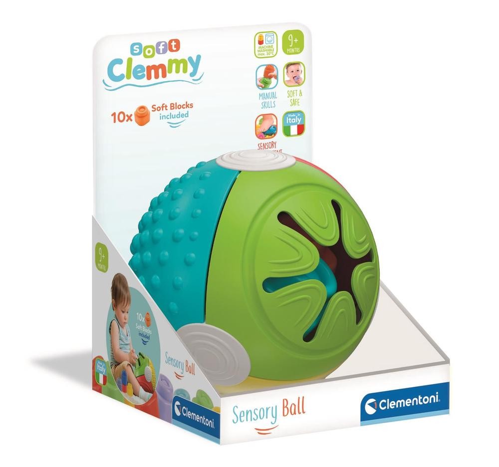 Clementoni Baby Clemmy: Touch And Play Sensory Ball