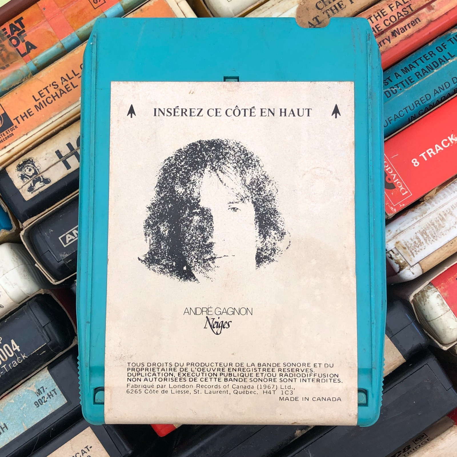 André Gagnon : Neiges 1975, 8 Track Tape French CANADIAN