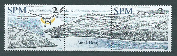 Saint Pierre and Miquelon - Mail Yvert 785/6 ** Mnh