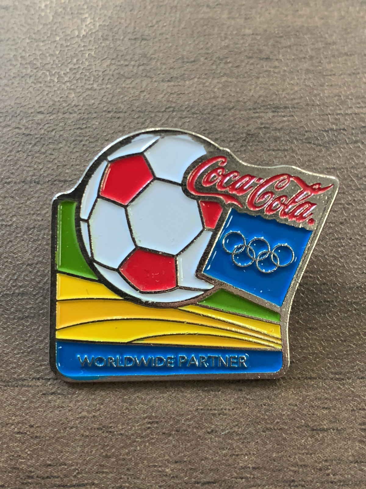 Athens Olympic '04 Official Pins Pin Badge, Coca Cola Japan[E14868]8e4