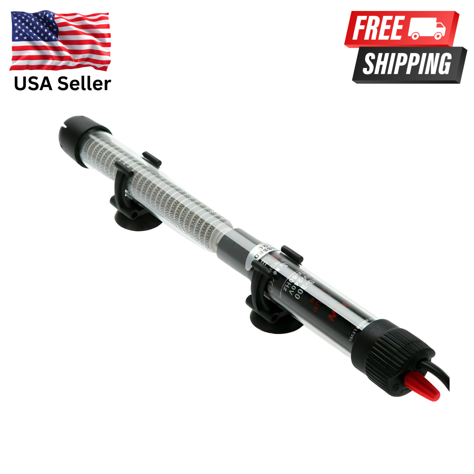 Submersible Aquarium Heater 50W/100W/200W/300W,Adjustable Temp for Fish Tank