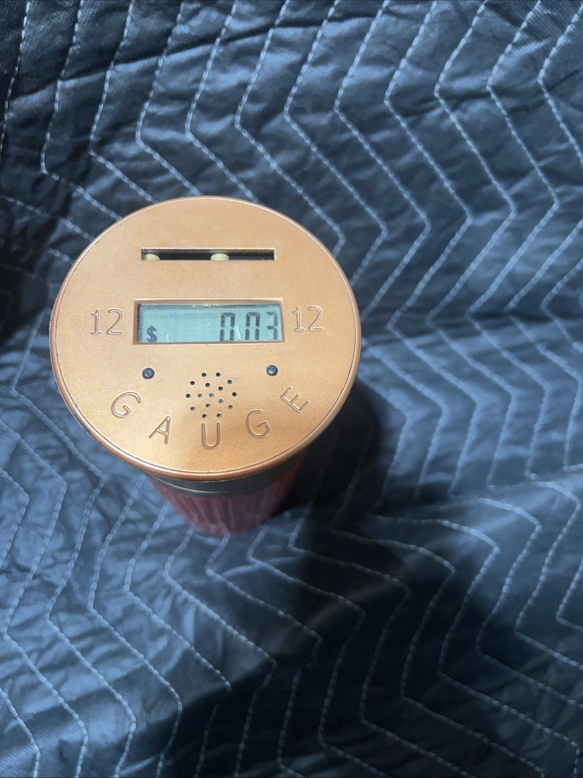 12 Gauge Shotgun Shell Coin Bank Digital Counter