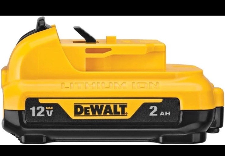 DEWALT DCB122 12V 20 V Max 2.0 Ah Lithium-Ion Battery