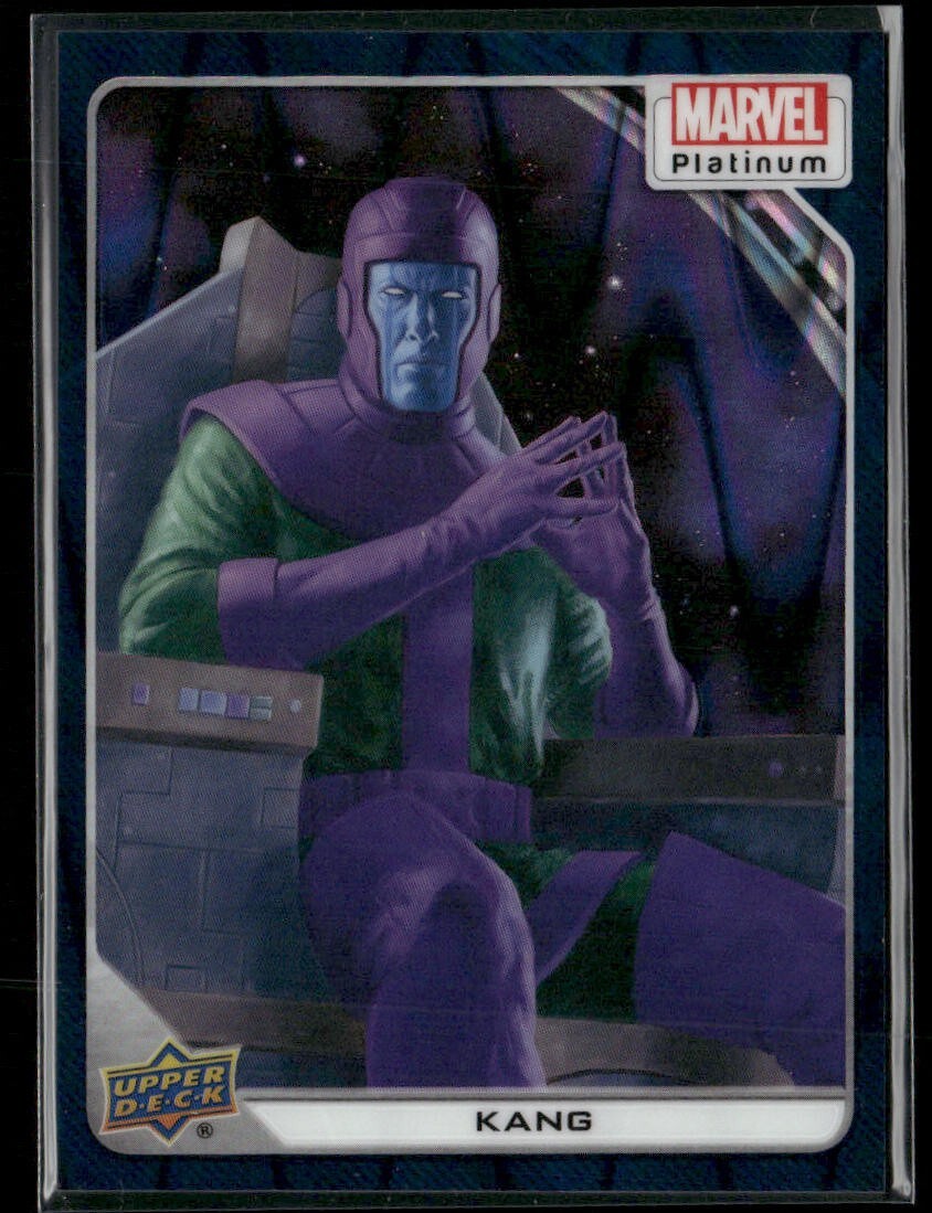 2023 Upper Deck Marvel Platinum Teal Wave /799 #21 - Kang