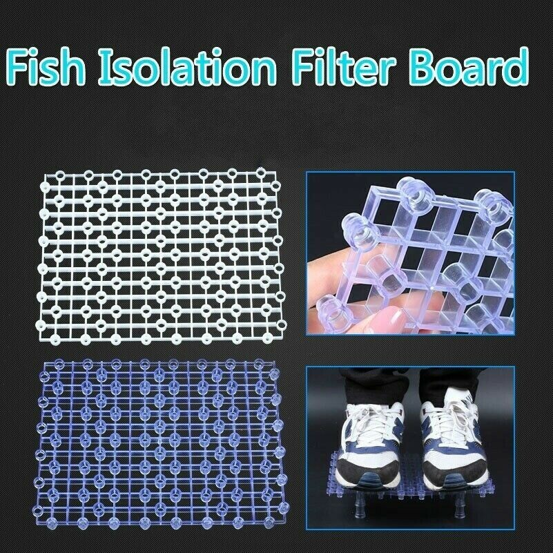 Fish Tank Plastic Isolation Divider Filter Patition Board Aquarium Nets Quality