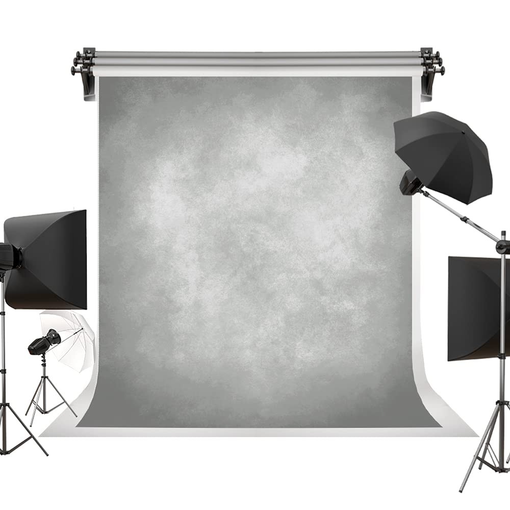 Kate 5x7ft Light Grey Backdrops Abstract Photography 1.5x2.2m, 