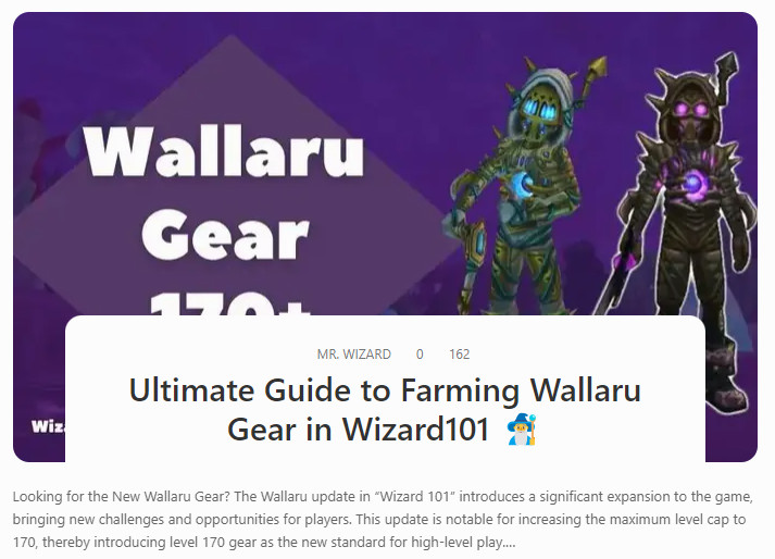 Wizard101 Maximize Stats With Best Gear in Game for LVL170 ✔