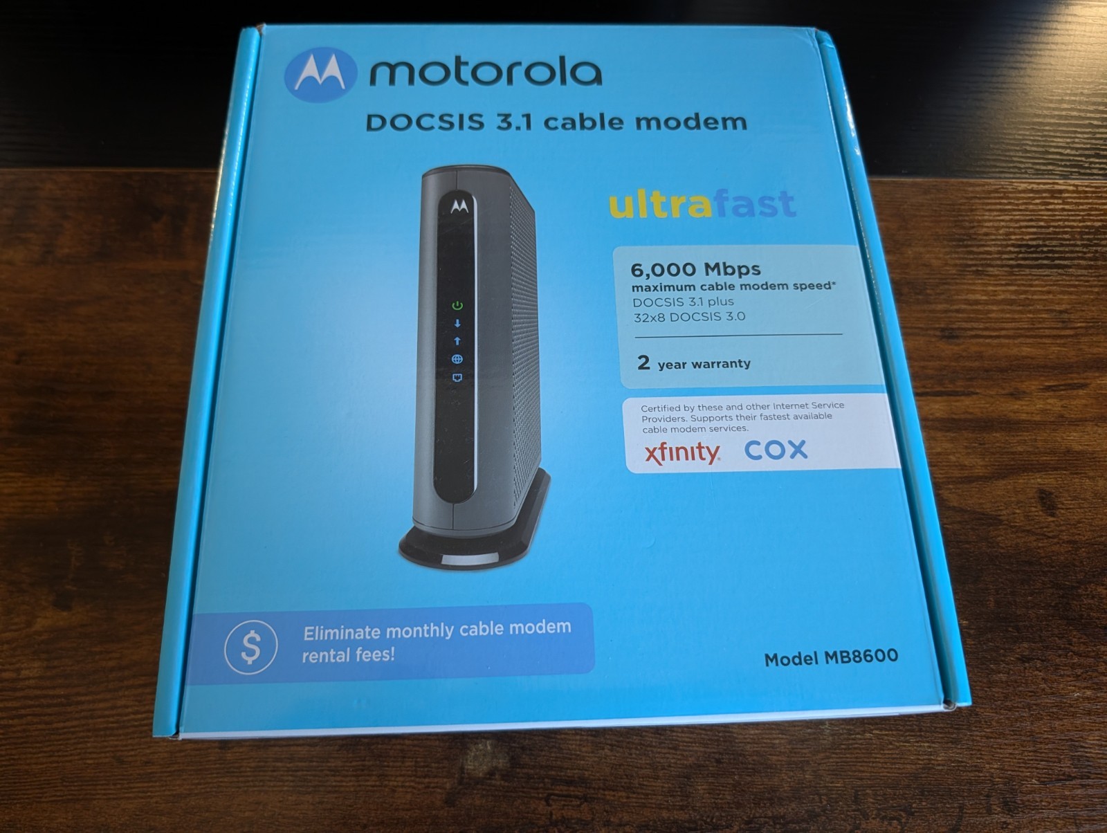 Motorola MB8600 DOCSIS 3.1 Cable Modem