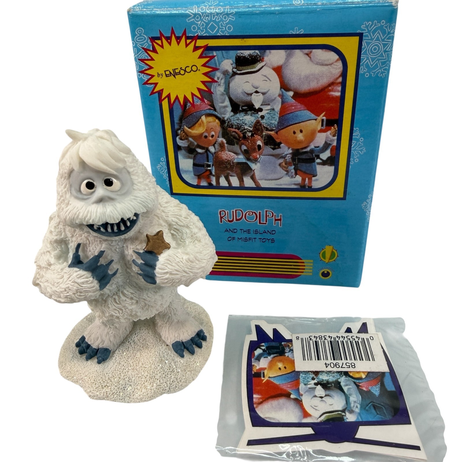 Enesco Rudolph the Red-Nosed Reindeer 3" Mini Figure Bumble 857904