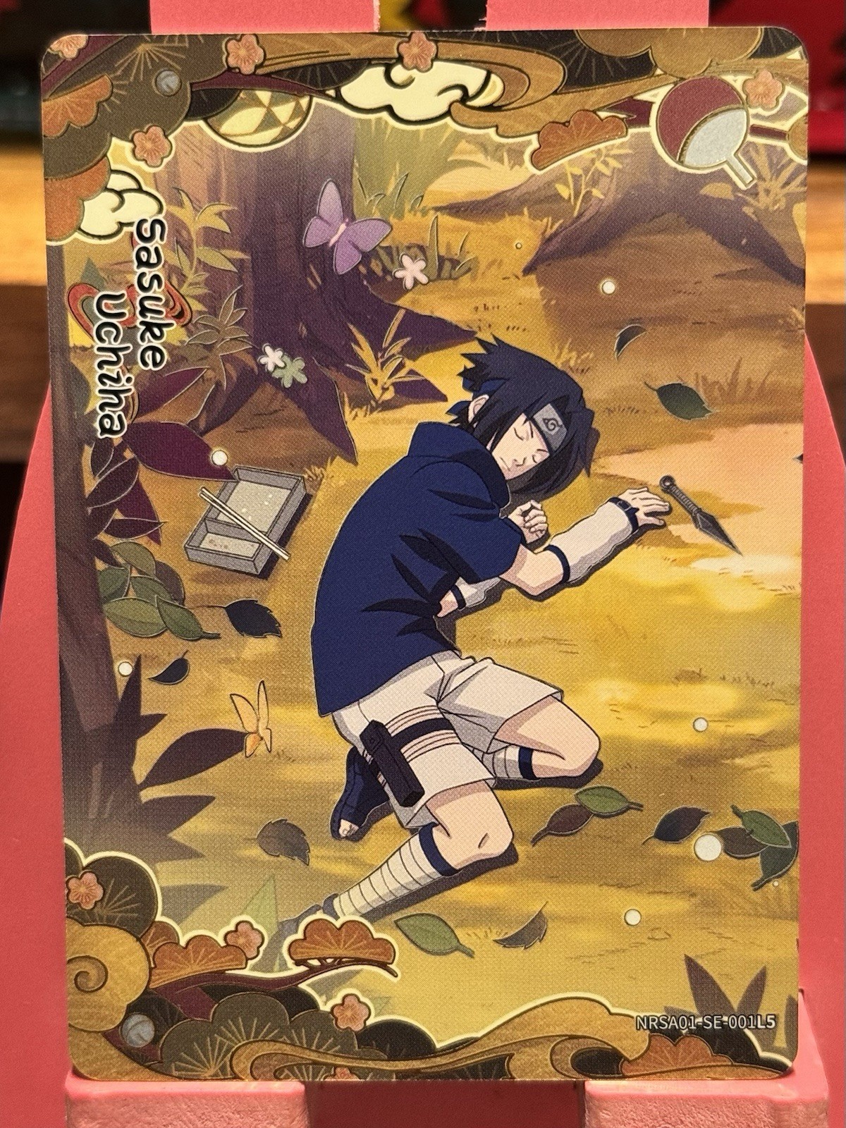 Kayou Naruto Sasuke Uchiha Non-Sport Trading Card NRSA01-SE*001L5