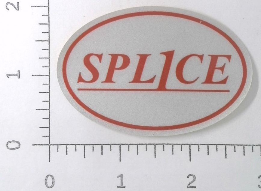 Vintage Splice One Inc Nashville Tennessee Coal Mining Sticker Decal