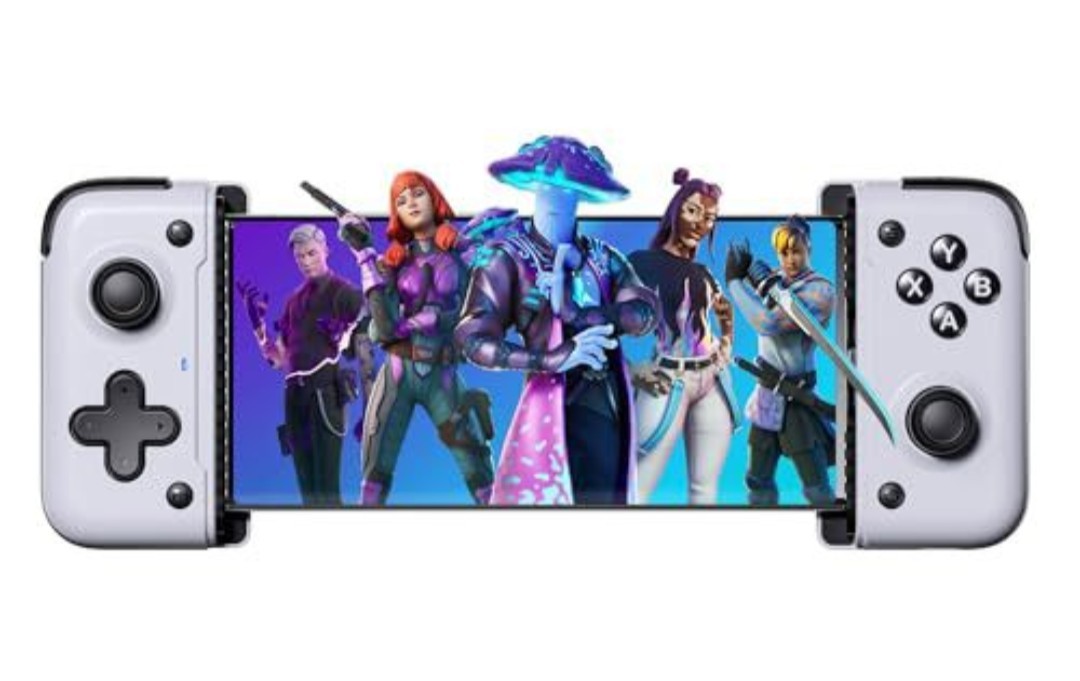 EasySmx M05 Mobile Controller White Vibration D-pad Joysticks for Android USB-C