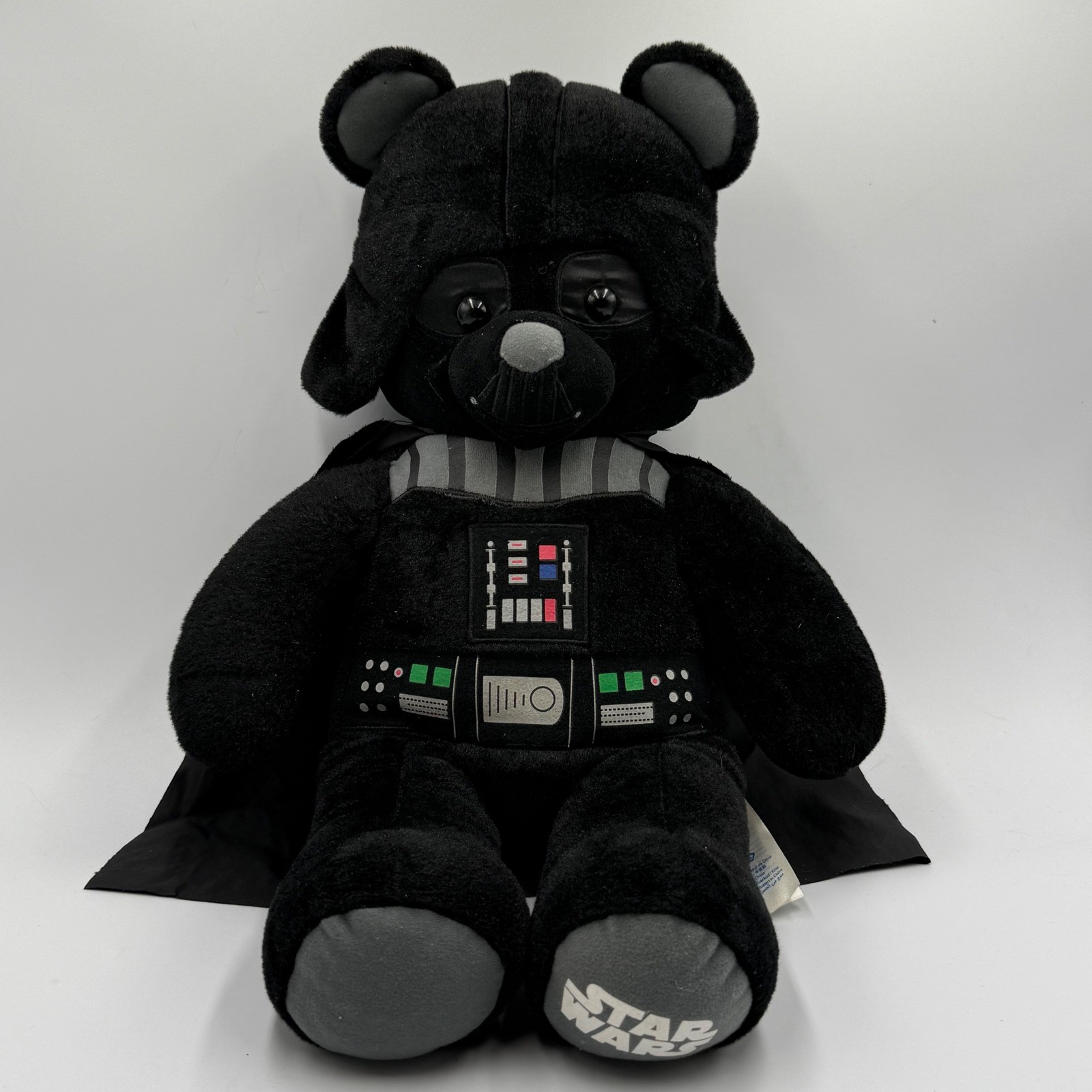 Build-A-Bear Star Wars Darth Vader Plush Bear with Cape Black 16 Inch 2015