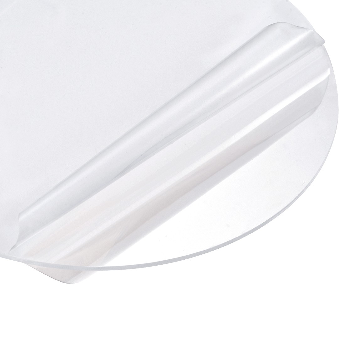 Acrylic Sheet Circle Round Disc,Clear,0.12 x 15.72inch