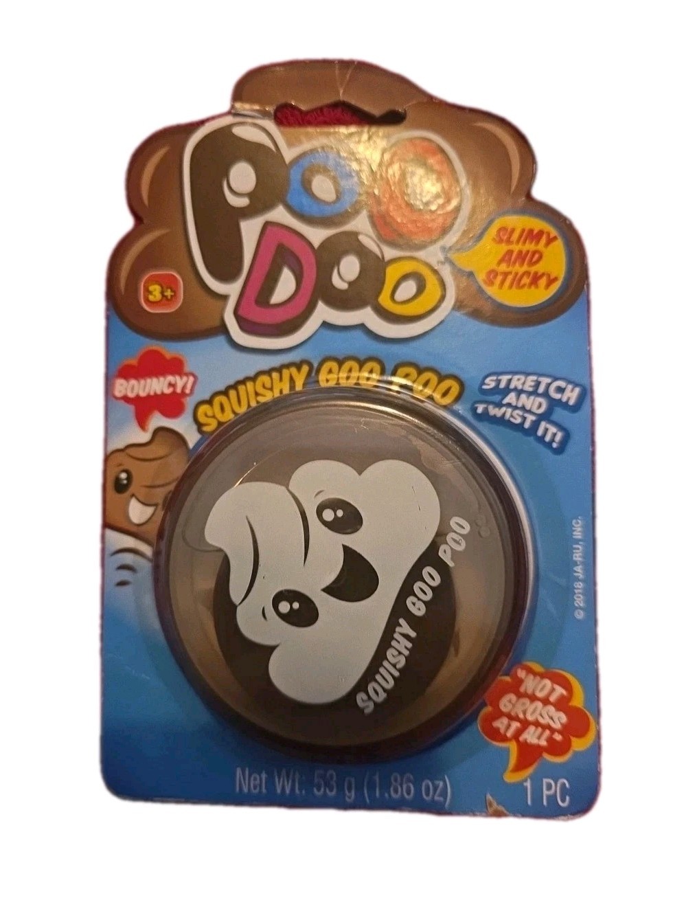 Poo Doo Squishy Goo Putty Toy Novelty Gag ~  Bouncy Slimy Sticky ~ New Sealed 