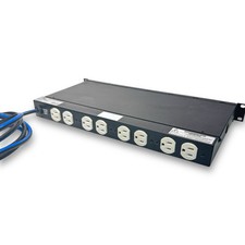 Middle Atlantic Products PD-915R Power Distribution Unit - Black 1U 15 Amp Rack