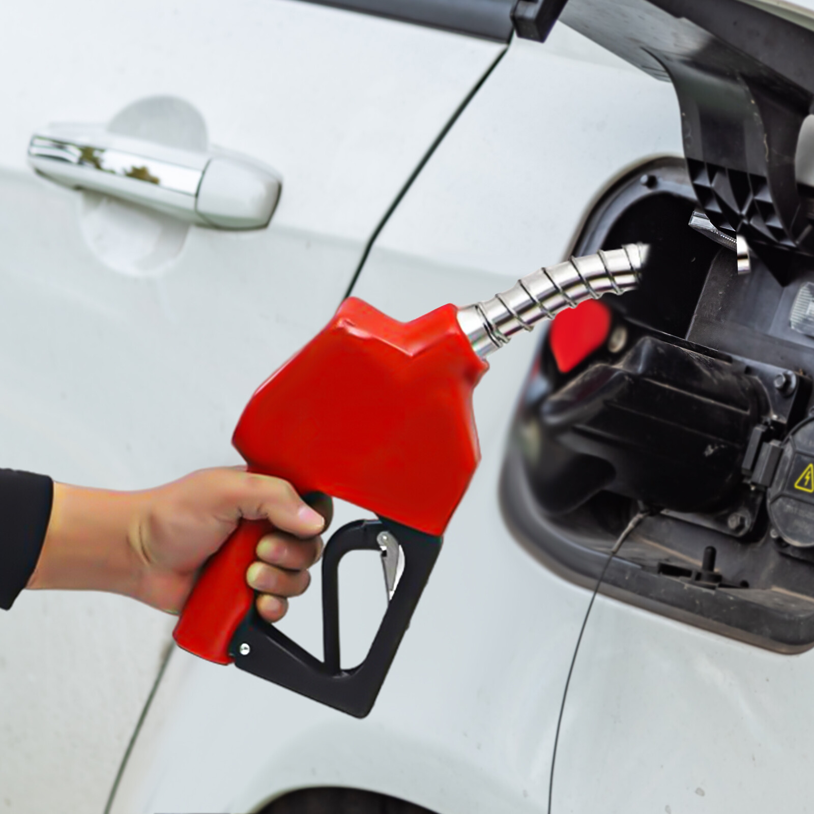 1 in 110V Electric Fuel Transfer Pump Big Flow Rate With Fuel Meter Nozzle 550W