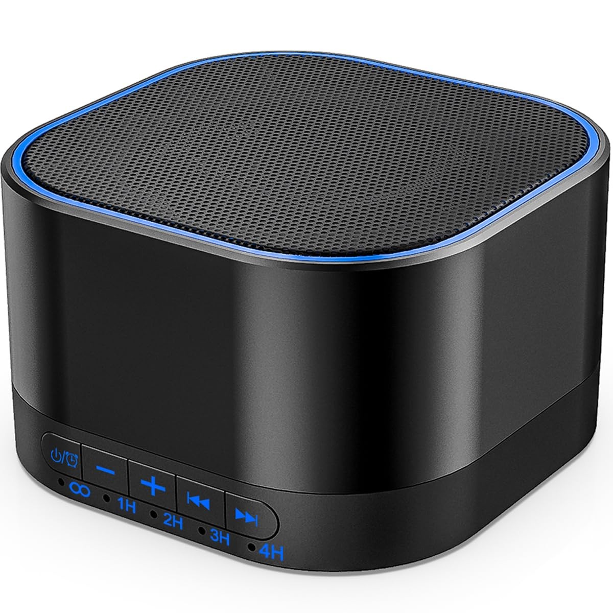 Magicteam White Noise Machine with 20 Non Looping Natural Soothing Sounds Mem...