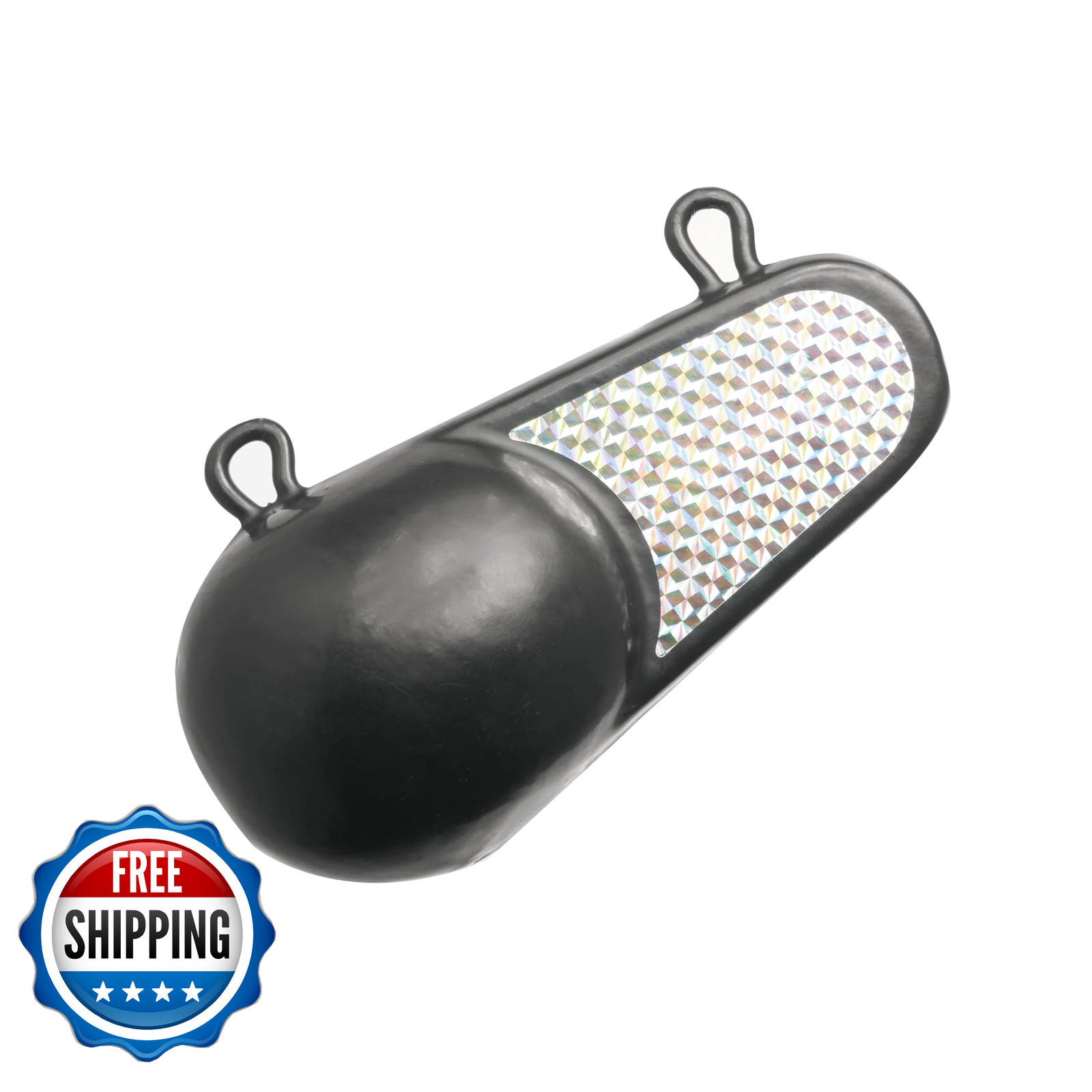 Extreme Max 3006.6902 Coated Keel-Style Downrigger Weight - 6 lbs. Silver F